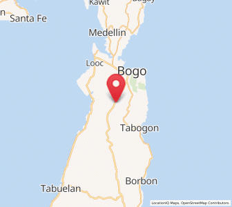 Map of Lapaz, Central Visayas