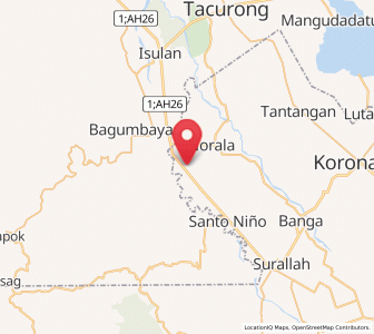 Map of Lapuz, Soccsksargen