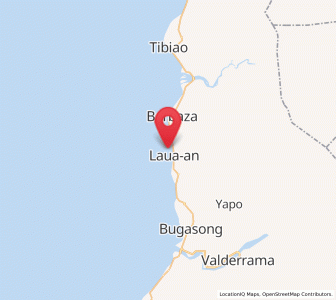 Map of Lawa-an, Western Visayas