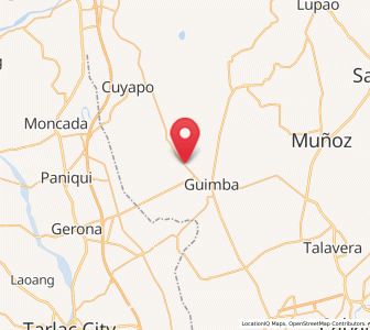 Map of Lennec, Central Luzon