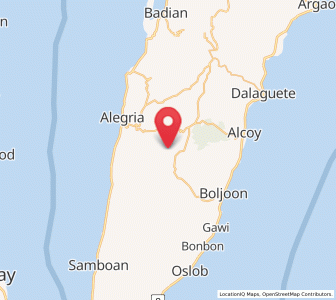 Map of Lepanto, Central Visayas
