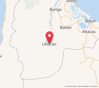 Map of Libacao, Western Visayas