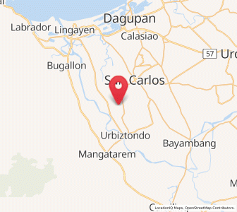 Map of Libas, Ilocos
