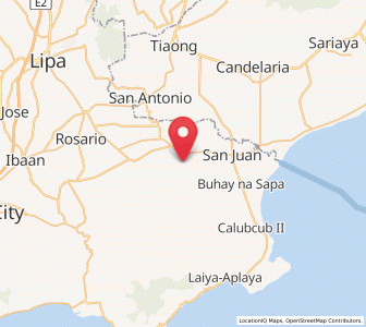 Map of Libato, Calabarzon