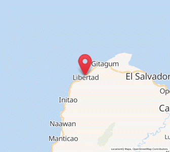 Map of Libertad, Northern Mindanao