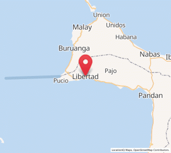 Map of Libertad, Western Visayas