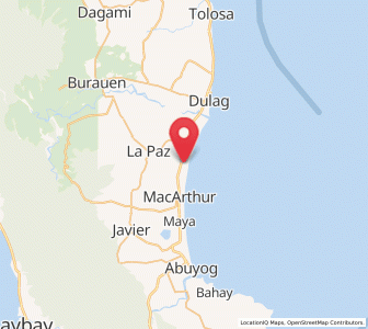 Map of Liberty, Eastern Visayas