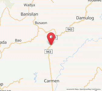 Map of Liliongan, Soccsksargen