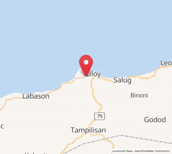 Map of Liloy, Zamboanga Peninsula