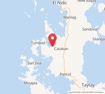 Map of Limanancong, Mimaropa