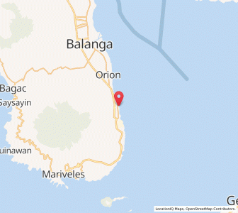 Map of Limay, Central Luzon