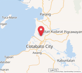 Map of Limbo, Autonomous Region in Muslim Mindanao