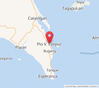 Map of Limbuhan, Bicol