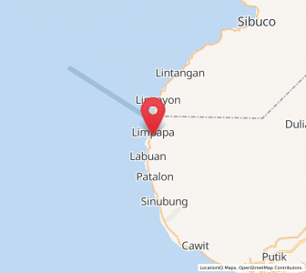Map of Limpapa, Zamboanga Peninsula