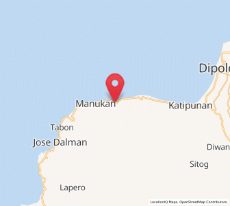 Map of Linay, Zamboanga Peninsula
