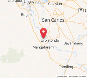 Map of Linmansangan, Ilocos