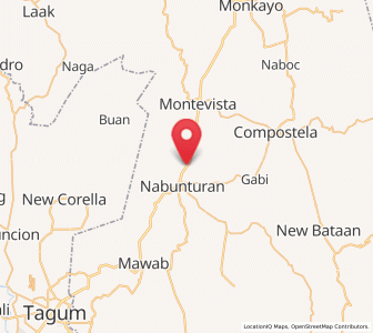 Map of Linoan, Davao