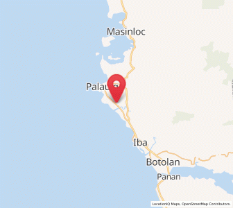 Map of Liozon, Central Luzon