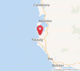 Map of Lipay, Central Luzon