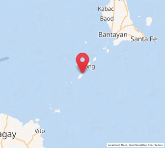 Map of Lipayran, Central Visayas