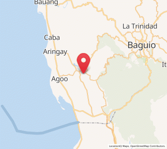 Map of Lloren, Ilocos