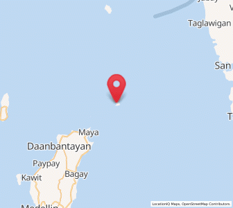 Map of Logon, Central Visayas