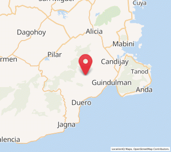 Map of Lombog, Central Visayas