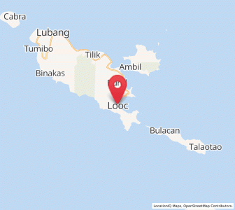 Map of Looc, Mimaropa
