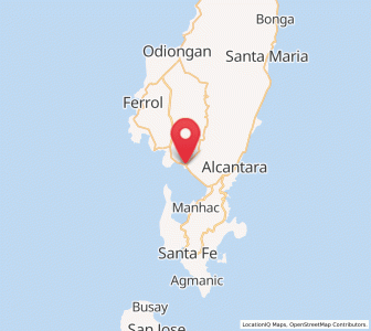 Map of Looc, Mimaropa