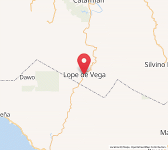 Map of Lope de Vega, Eastern Visayas