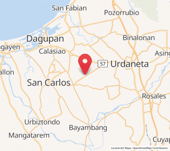 Map of Loqueb Este, Ilocos