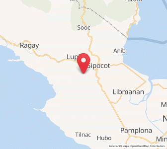 Map of Lubigan, Bicol