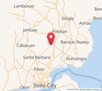 Map of Lucena, Western Visayas