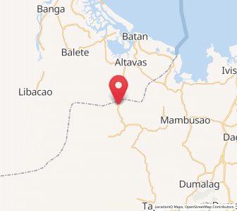 Map of Lucero, Western Visayas