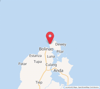 Map of Lucero, Ilocos