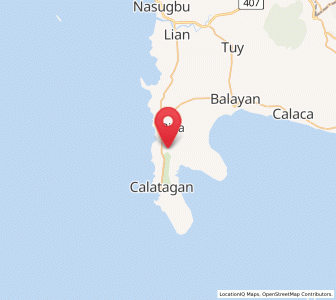 Map of Lucsuhin, Calabarzon