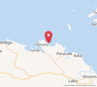 Map of Luklukan, Bicol