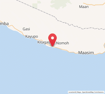 Map of Lumazal, Soccsksargen