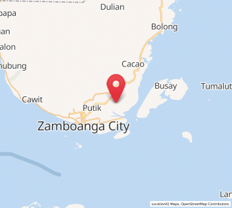 Map of Lumbayan, Zamboanga Peninsula