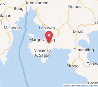 Map of Lumbog, Zamboanga Peninsula