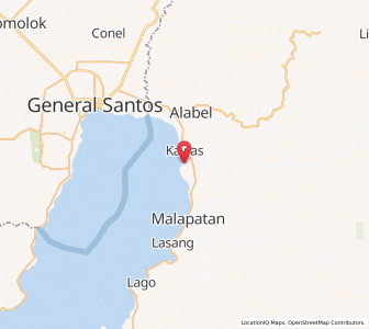 Map of Lun Pequeño, Soccsksargen