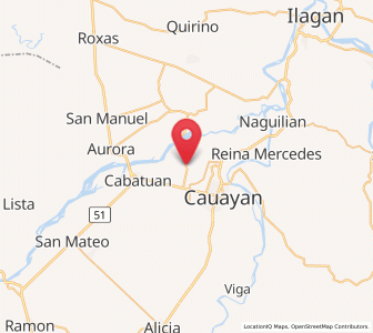 Map of Luna, Cagayan Valley