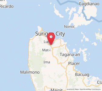 Map of Luna, Caraga