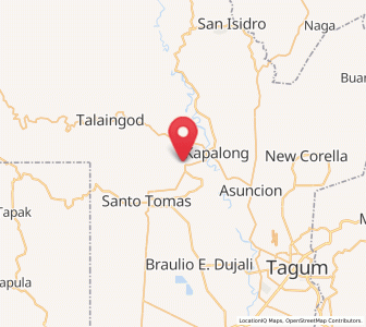 Map of Luna, Davao