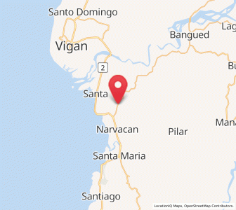 Map of Lungog, Ilocos