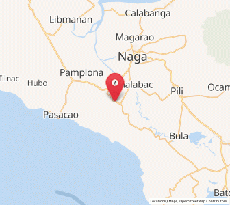 Map of Lupi, Bicol