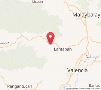 Map of Lurugan, Northern Mindanao
