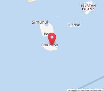 Map of Luuk Datan, Autonomous Region in Muslim Mindanao
