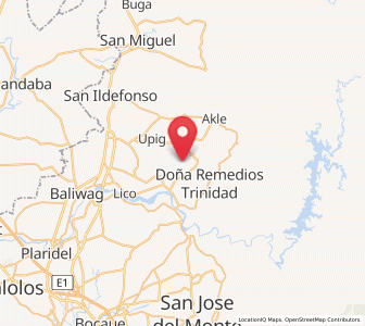 Map of Maasim, Central Luzon