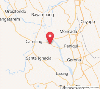 Map of Mabilang, Central Luzon
